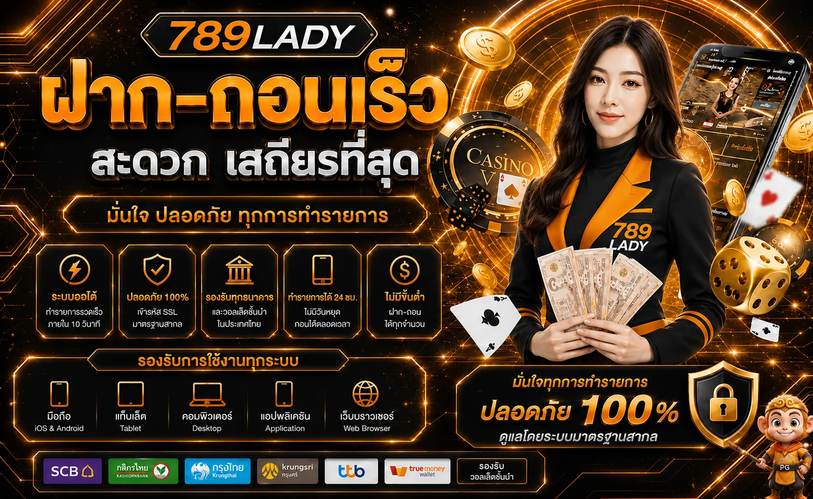 789LADY ทางเข้า สมัคร สล็อตเว็บตรง และคู่มือใช้งาน
